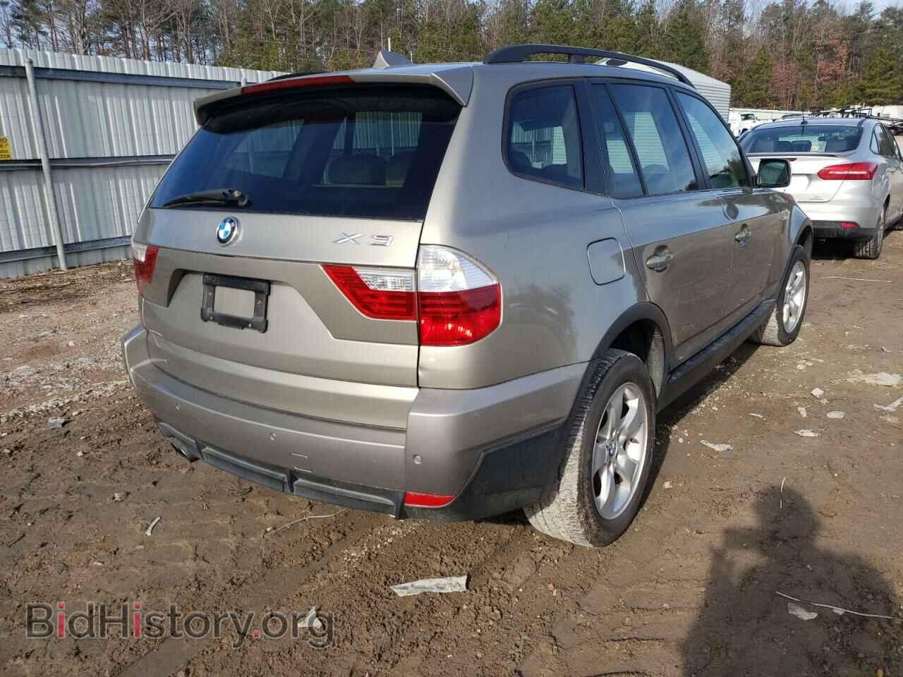 2007 BMW X3 - VIN: WBXPC93447WF06324 - Фото 4