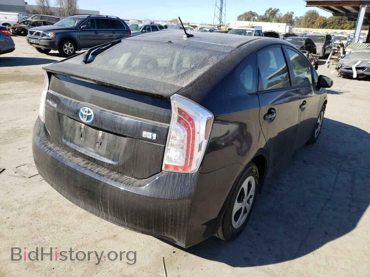 2012 TOYOTA PRIUS - VIN: JTDKN3DU5C1503093 - Фото 4