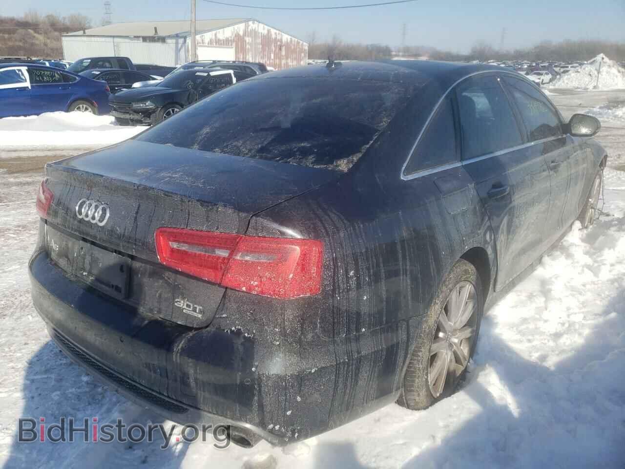 2014 AUDI A6 - VIN: WAUHGAFC5EN033069 - Фото 4