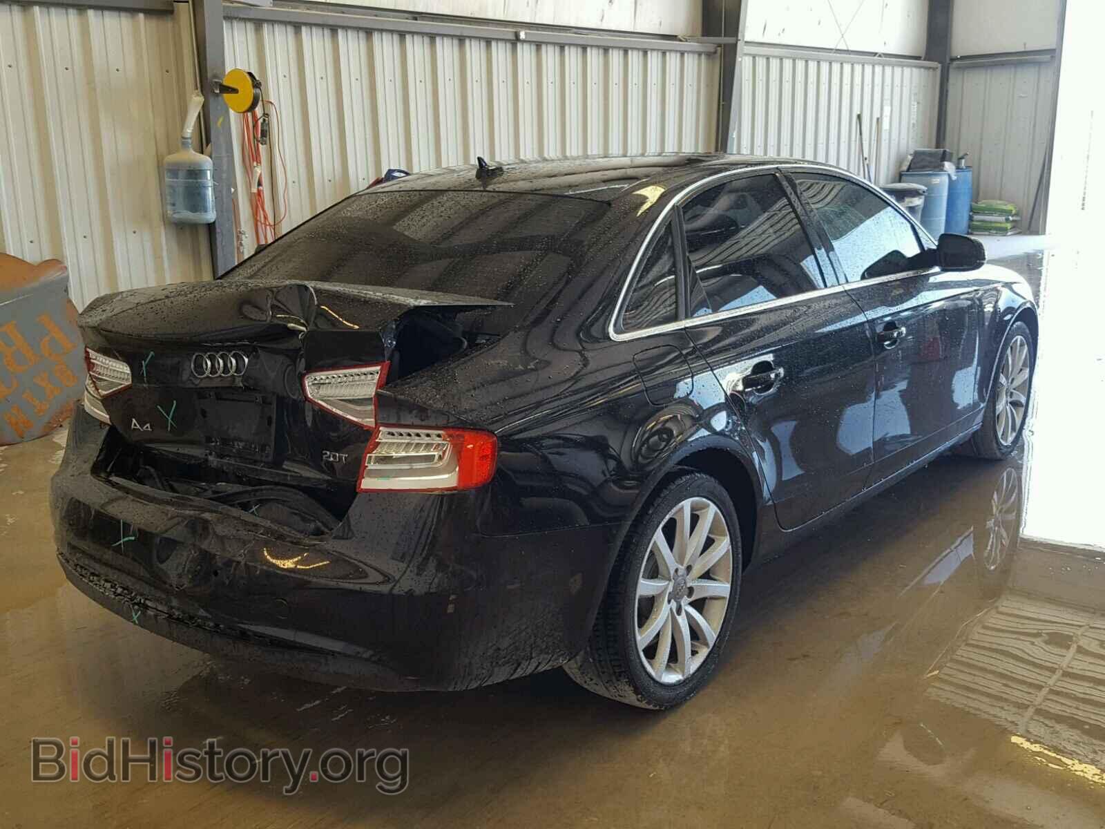 2013 AUDI A4 - VIN: WAUEFAFL2DN020431 - Фото 4