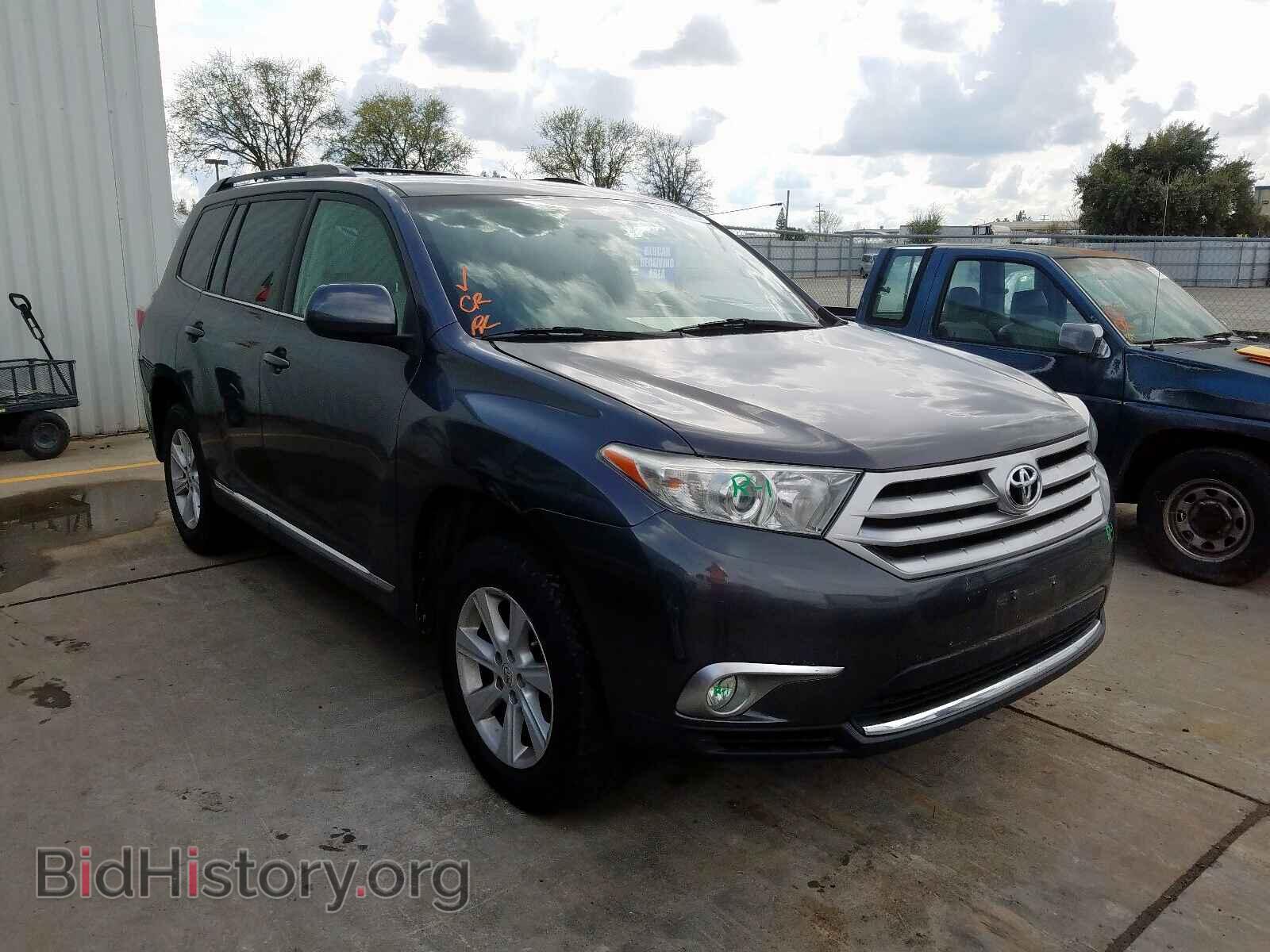 Photo 5TDBK3EH5CS141148 - TOYOTA HIGHLANDER 2012