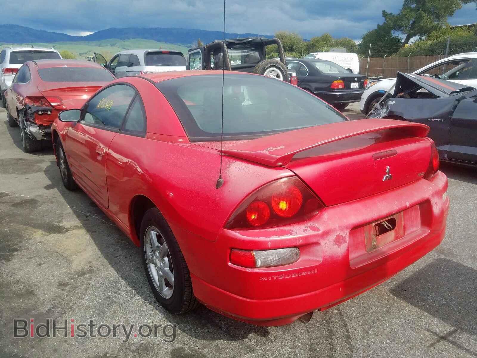 2002 MITSUBISHI ECLIPSE - VIN: 4A3AC34G22E065715 - Фото 3