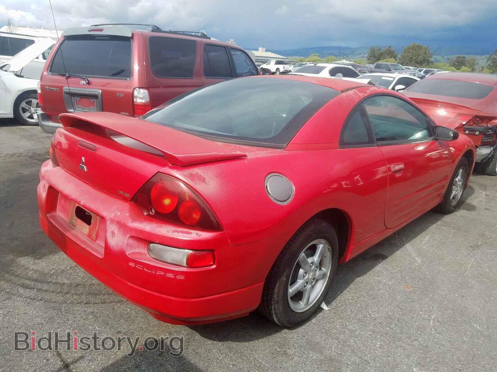 2002 MITSUBISHI ECLIPSE - VIN: 4A3AC34G22E065715 - Фото 4