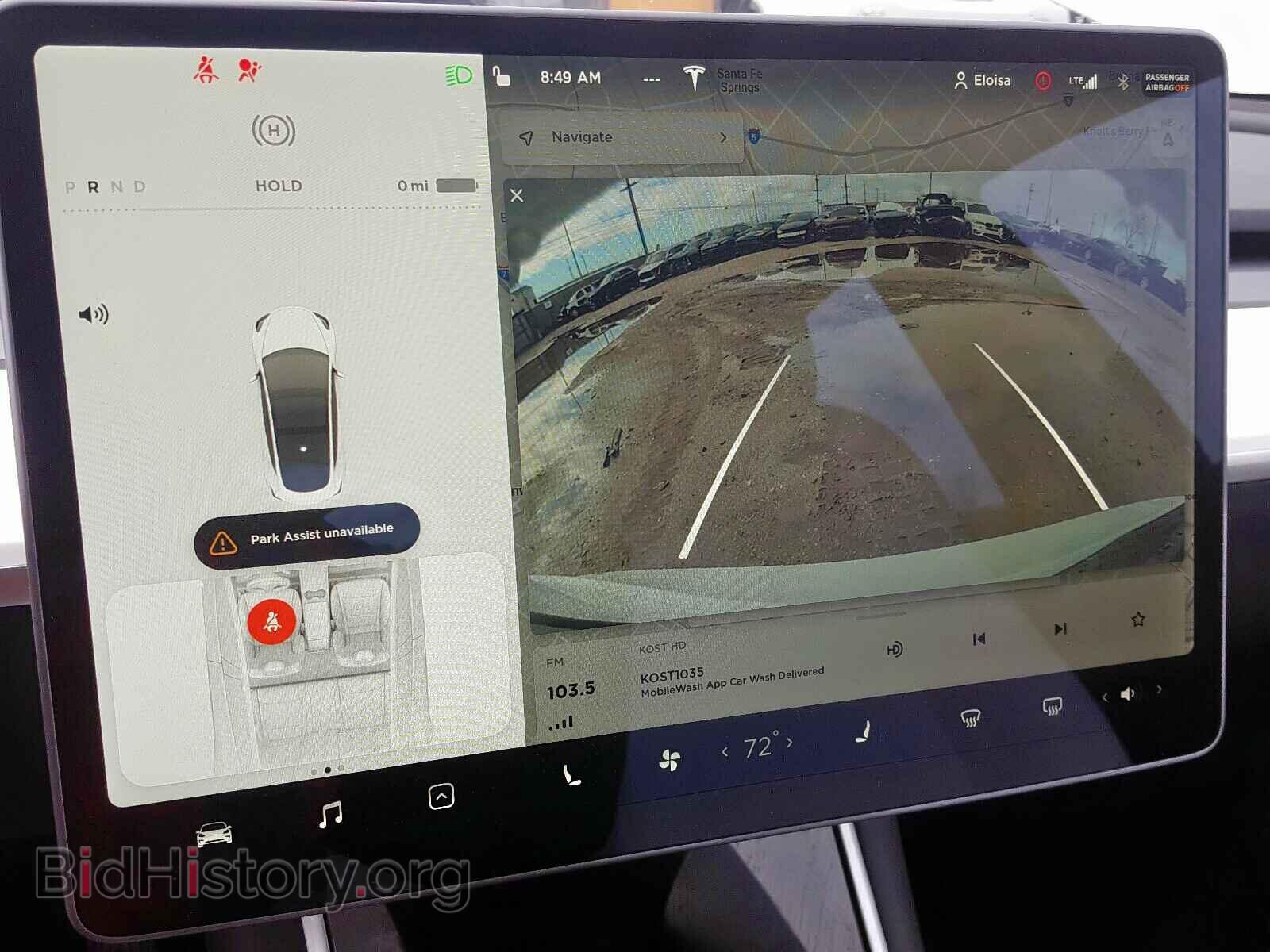 2020 TESLA MODEL 3 - VIN: 5YJ3E1EA6LF615180 - Фото 9