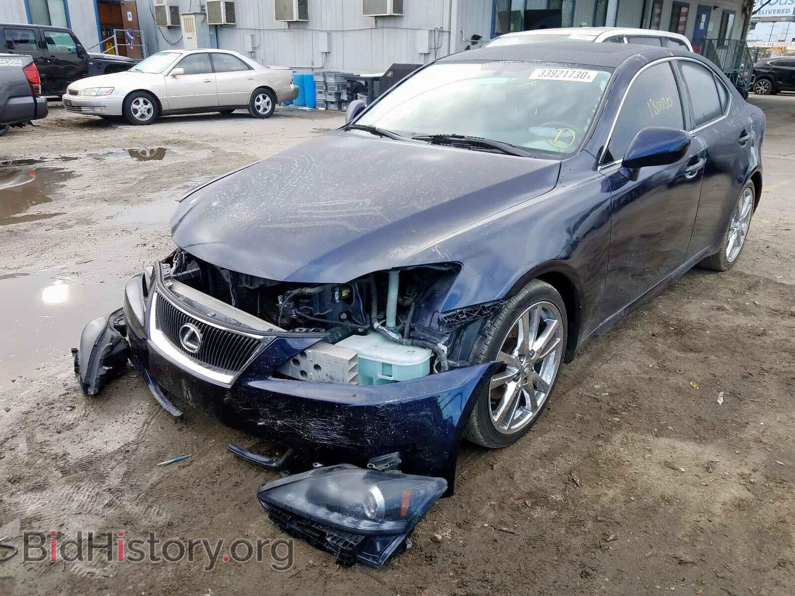 2007 LEXUS IS - VIN: JTHBK262575027228 - Фото 2