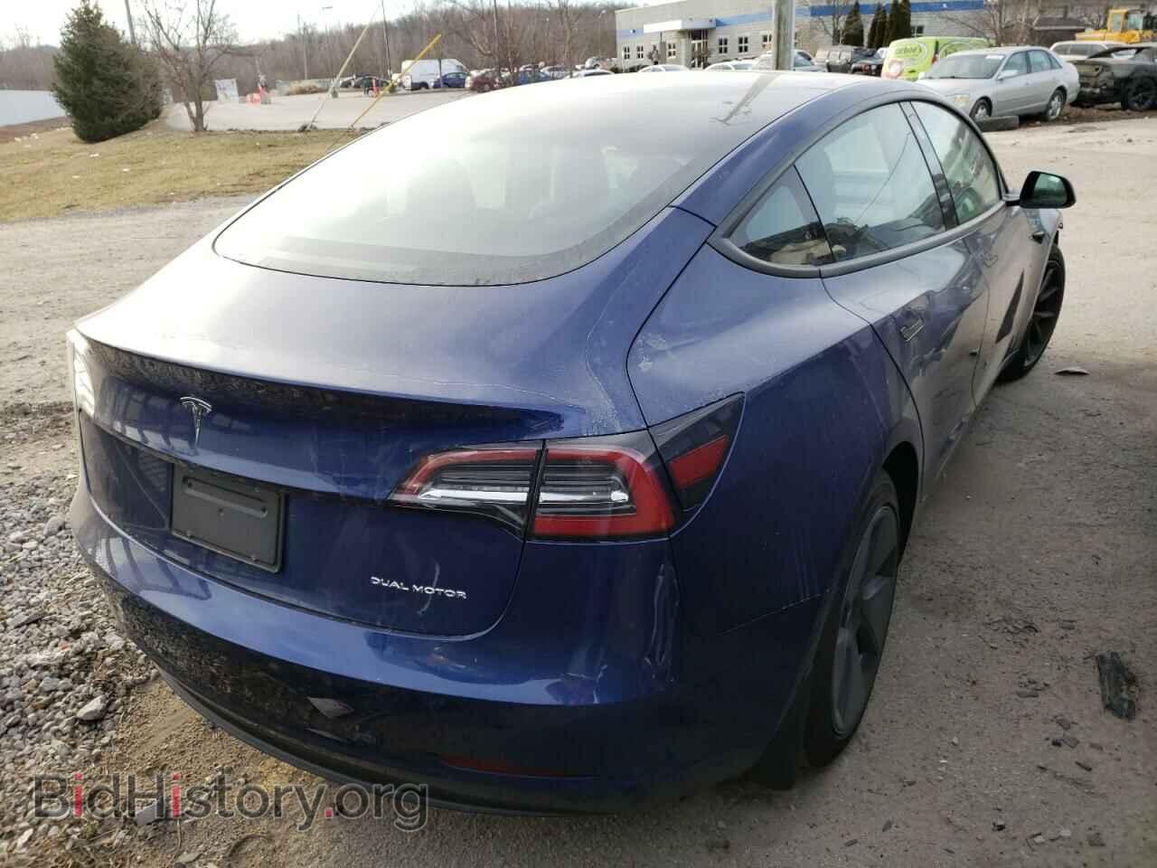 2021 TESLA MODEL 3 - VIN: 5YJ3E1EB7MF019439 - Фото 4
