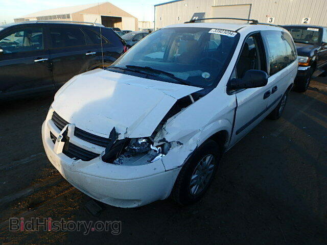 2007 DODGE CARAVAN - VIN: 1D4GP24E17B205257 - Фото 2