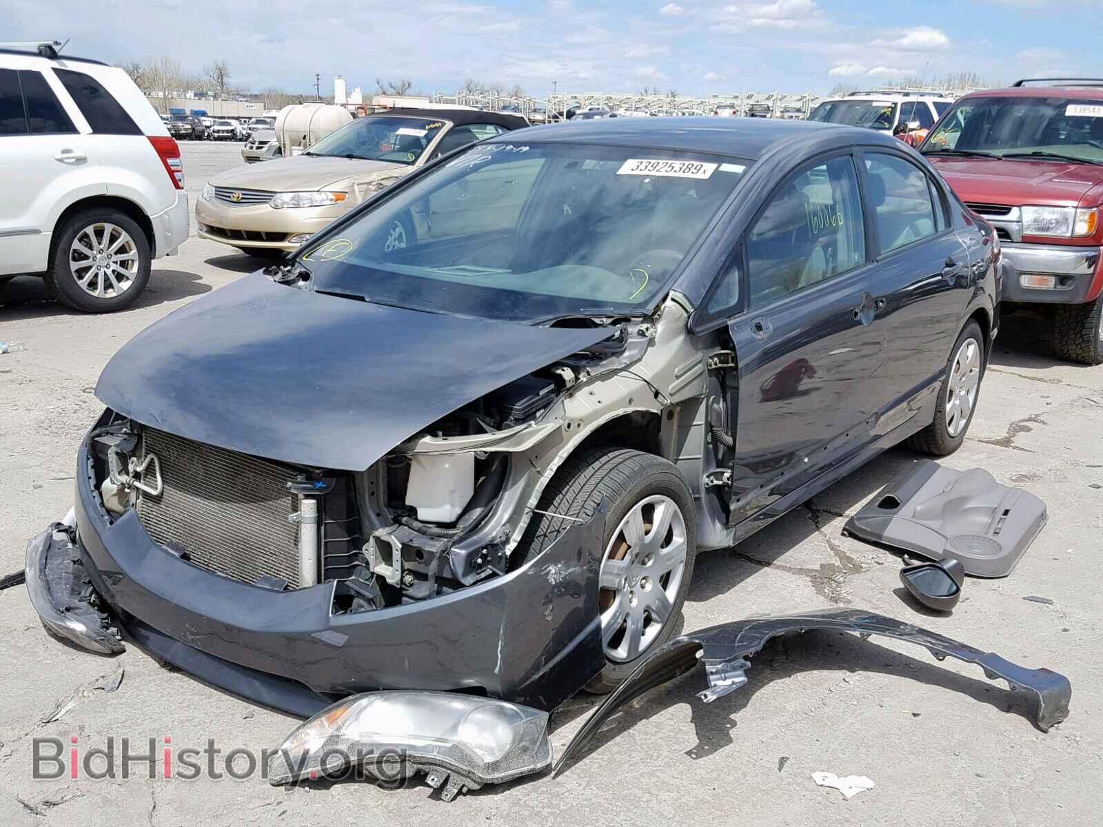 2010 HONDA CIVIC LX - VIN: 19XFA1F5XAE080769 - Фото 2