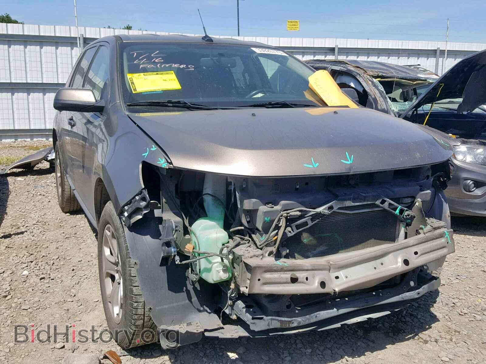 Photo 2FMDK3JC0DBA14647 - FORD EDGE SEL 2013