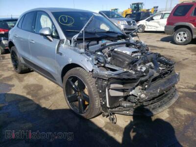 2020 Porsche MACAN Macan S, серебристый — VIN WP1AB2A56LLB32721, Copart