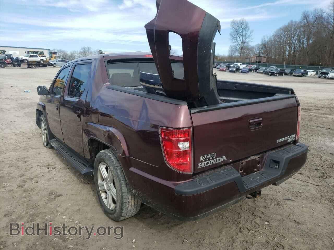 2011 HONDA RIDGELINE - VIN: 5FPYK1F53BB005792 - Фото 3