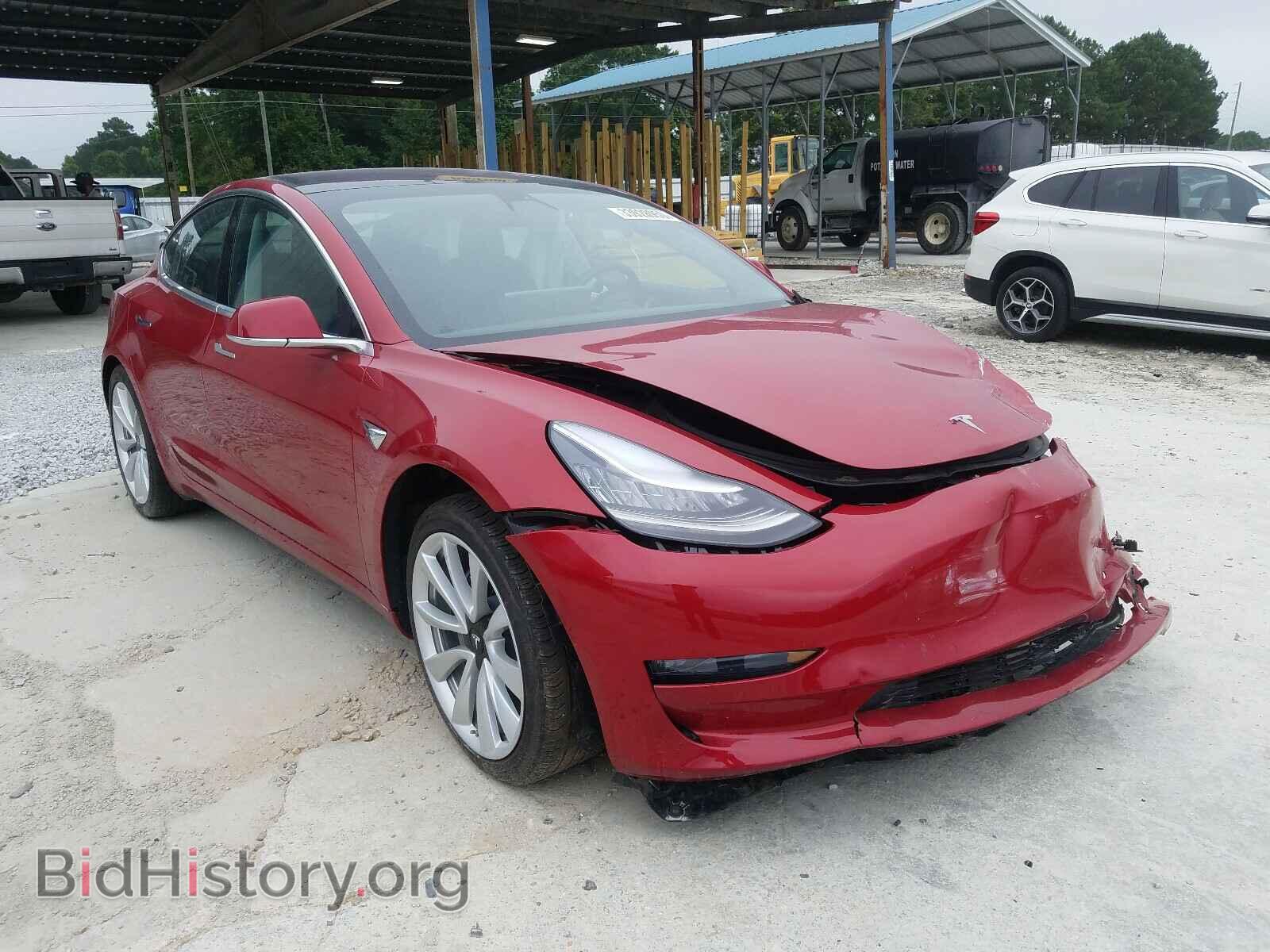 Photo 5YJ3E1EA0JF163787 - TESLA MODEL 3 2018