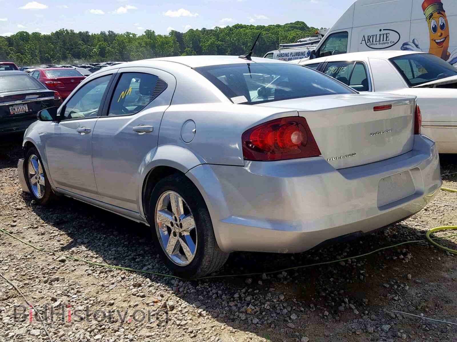 2012 DODGE AVENGER - VIN: 1C3CDZAB7CN141049 - Фото 3
