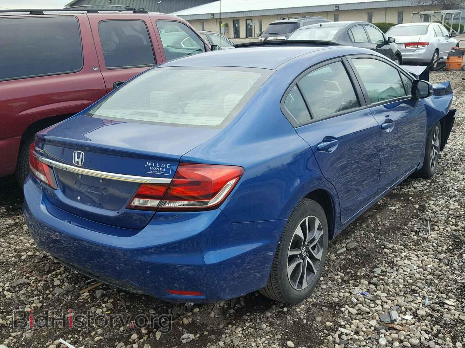 2013 HONDA CIVIC - VIN: 19XFB2F84DE040625 - Photo 4