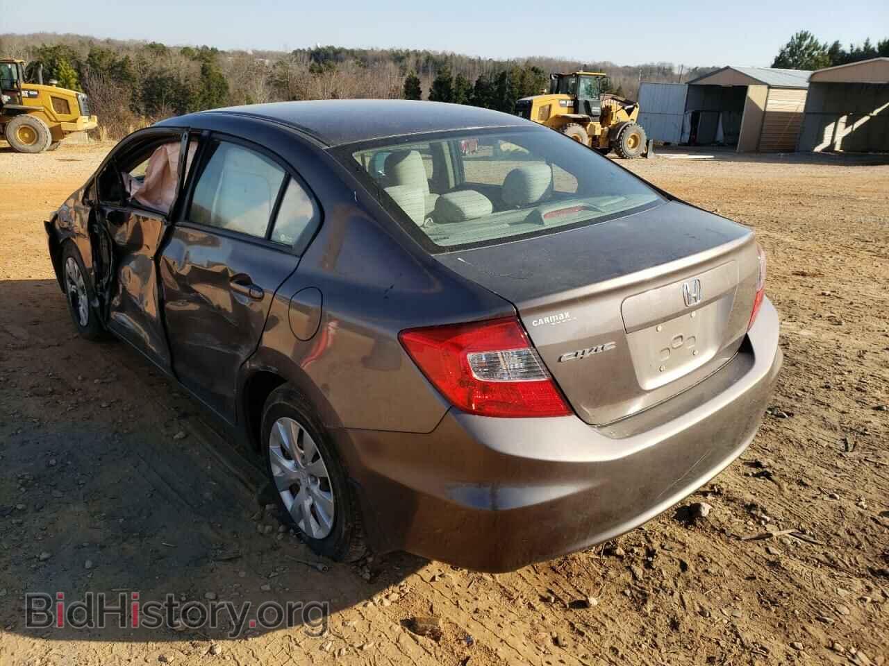 2012 HONDA CIVIC - VIN: 2HGFB2F5XCH522171 - Фото 3