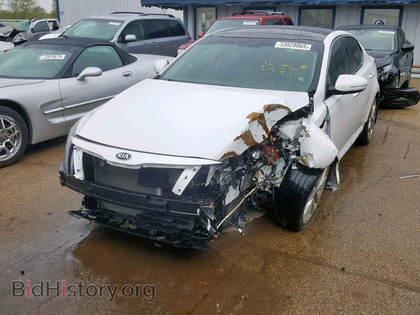 2014 KIA OPTIMA - VIN: 5XXGR4A60EG323808 - Фото 2