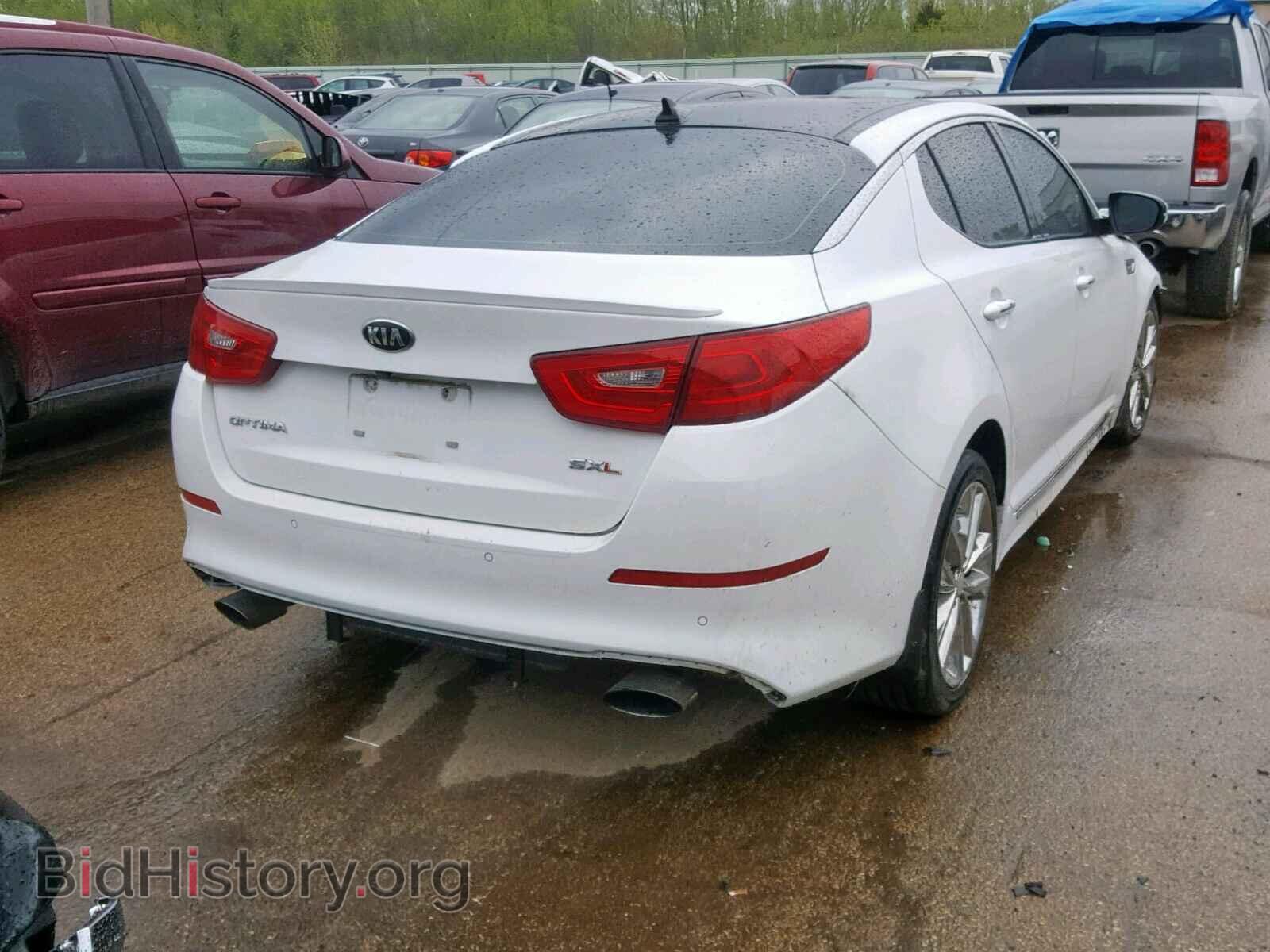 2014 KIA OPTIMA - VIN: 5XXGR4A60EG323808 - Фото 4
