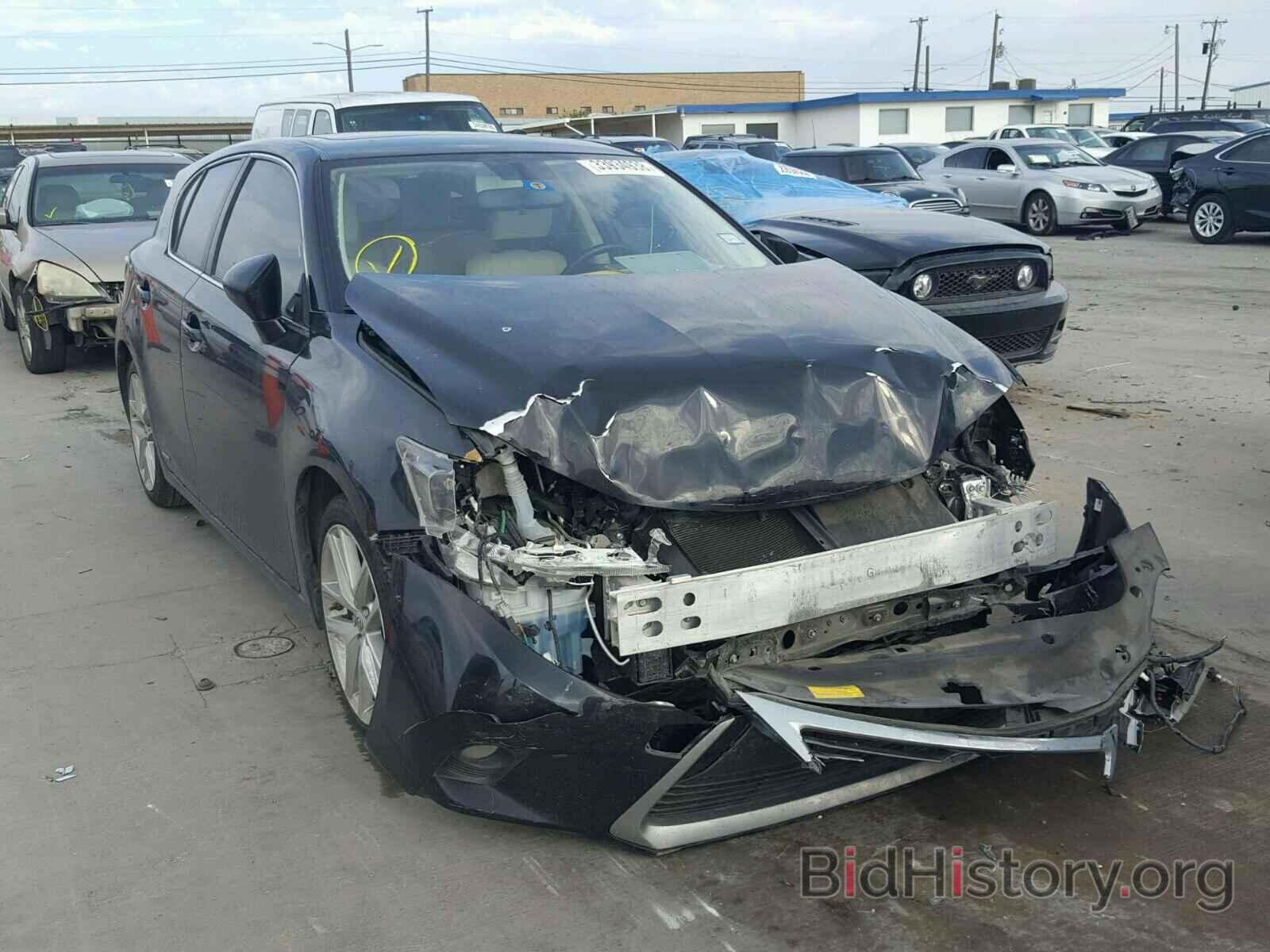 Photo JTHKD5BH8E2180559 - LEXUS CT 200 2014