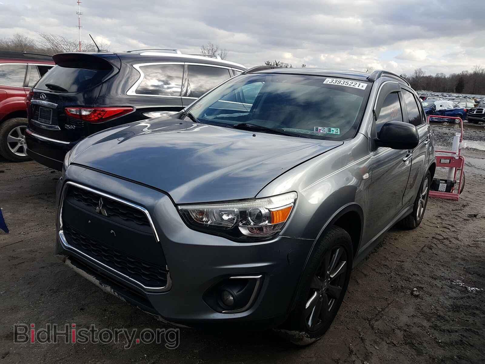 2013 MITSUBISHI OUTLANDER - VIN: 4A4AR5AU5DE018732 - Фото 2