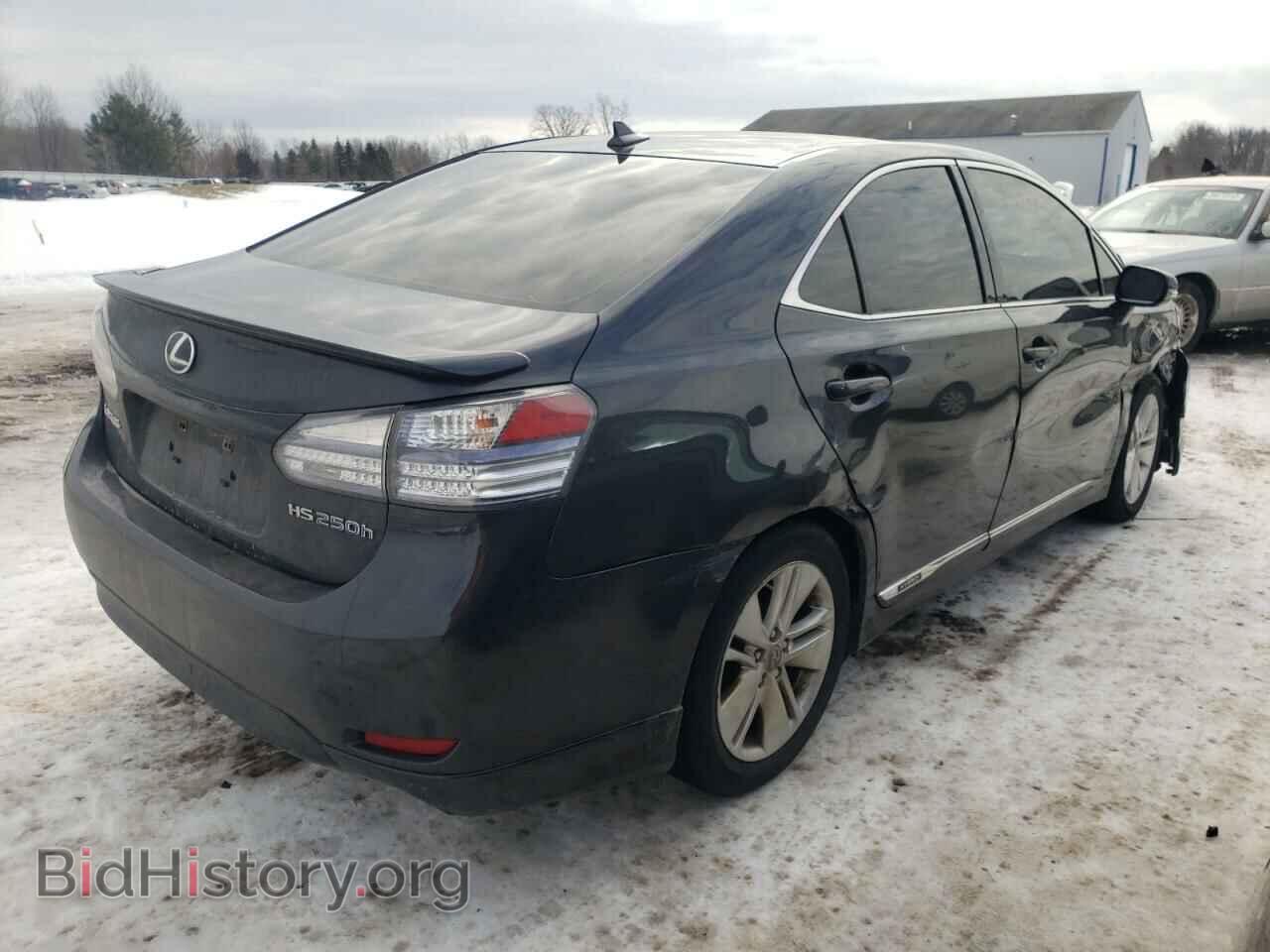 2010 LEXUS HS - VIN: JTHBB1BAXA2016712 - Фото 4