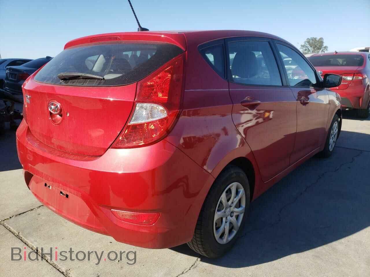 2012 HYUNDAI ACCENT - VIN: KMHCT5AE1CU012775 - Фото 4