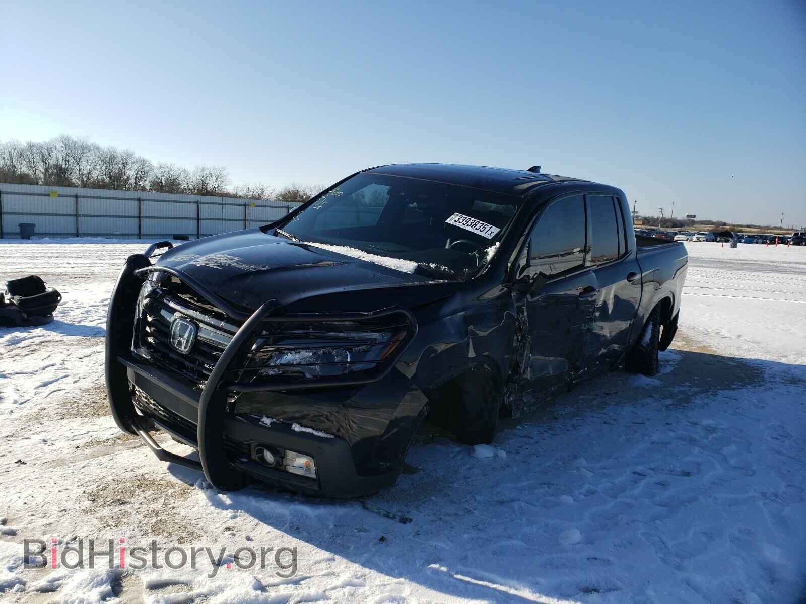 2019 HONDA RIDGELINE - VIN: 5FPYK3F89KB000991 - Фото 2