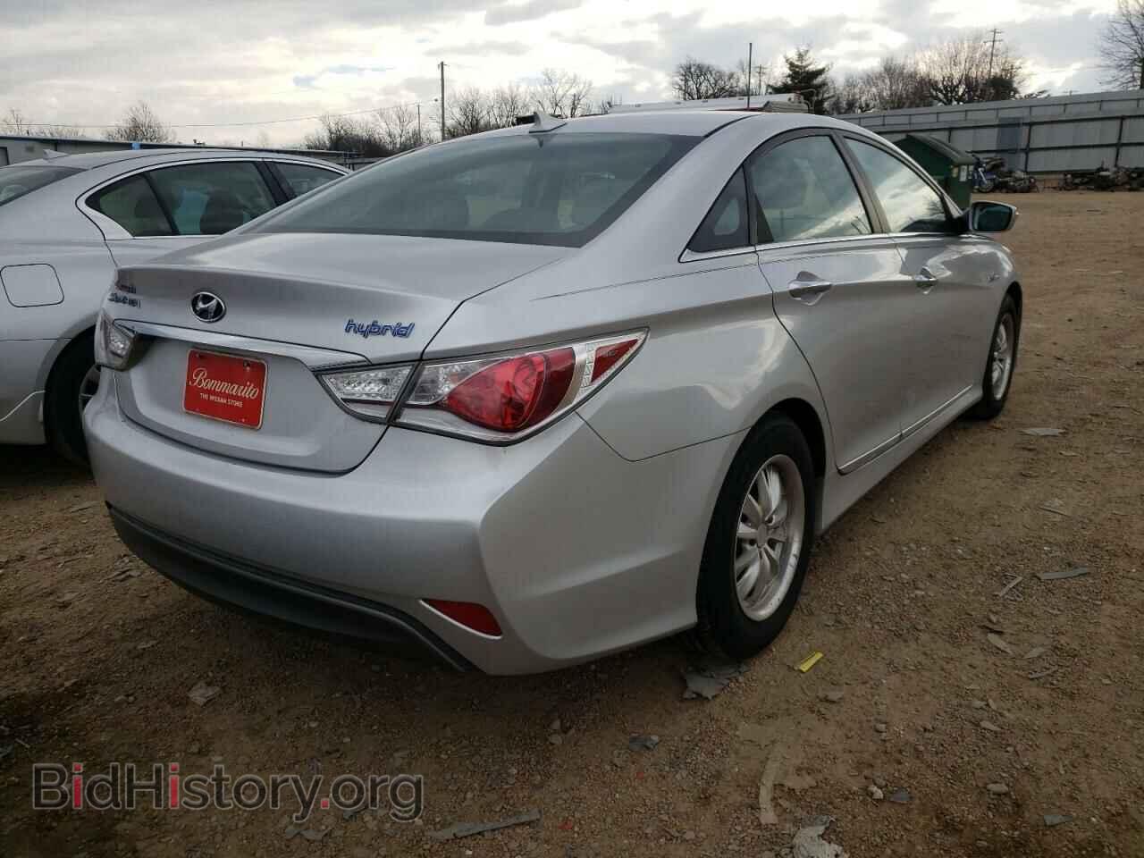 2012 HYUNDAI SONATA - VIN: KMHEC4A46CA022682 - Фото 4