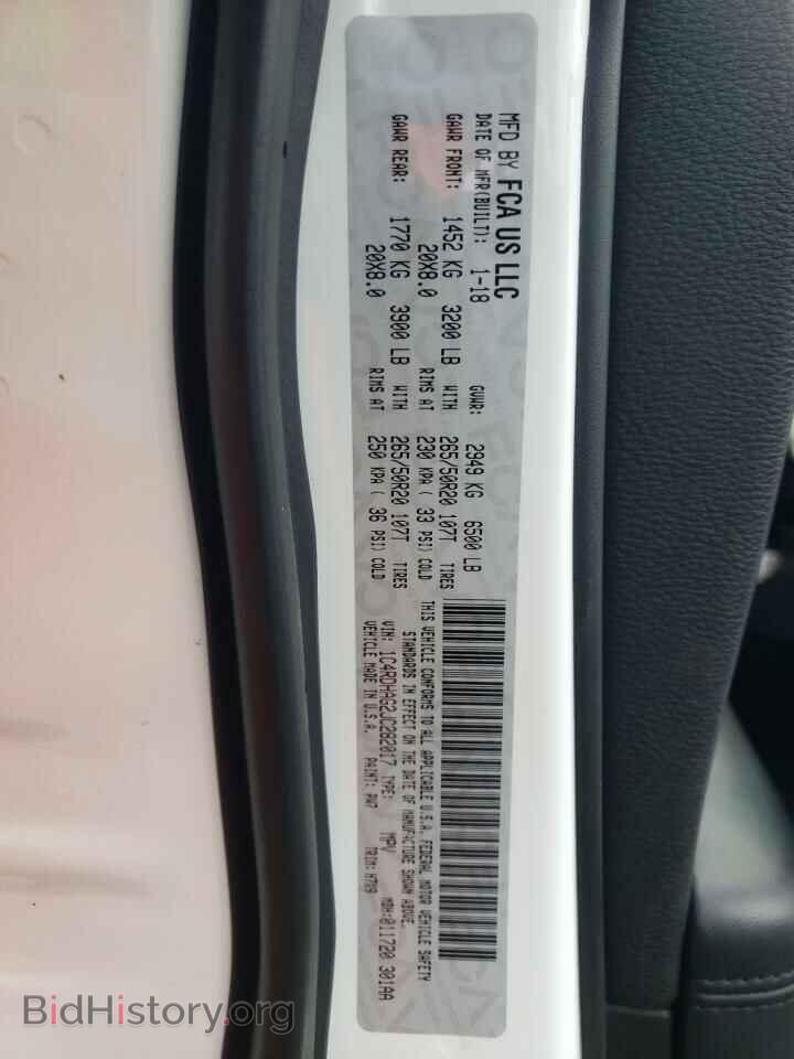2018 DODGE DURANGO - VIN: 1C4RDHAG2JC282017 - Photo 10