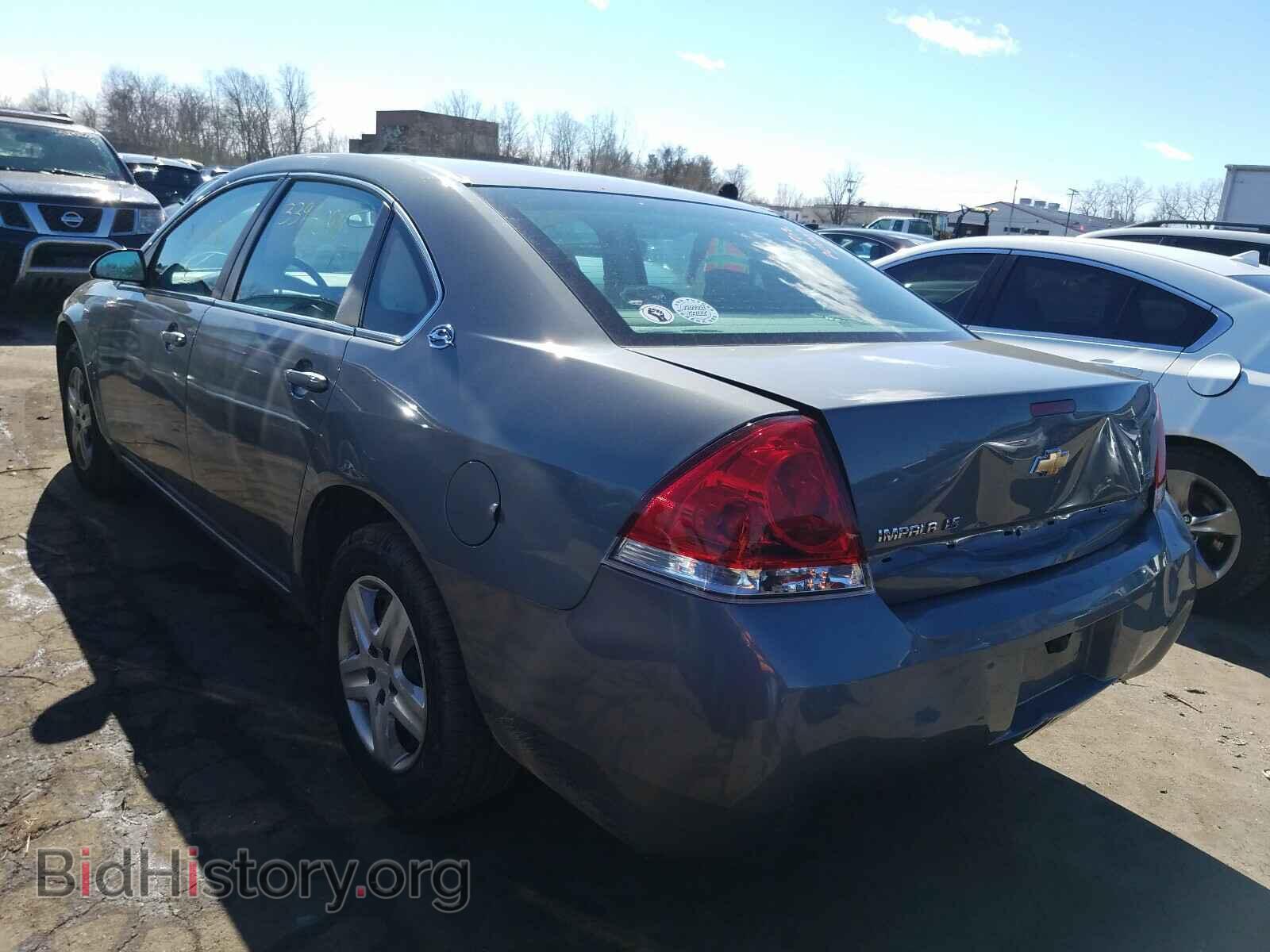 2008 CHEVROLET IMPALA - VIN: 2G1WB58K981337928 - Фото 3