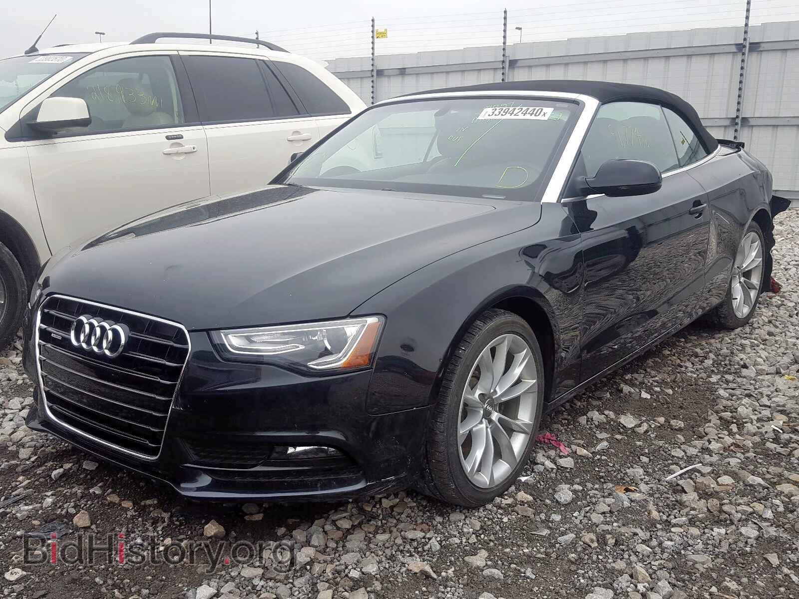 2013 AUDI A5 - VIN: WAUVFAFH2DN009117 - Фото 2