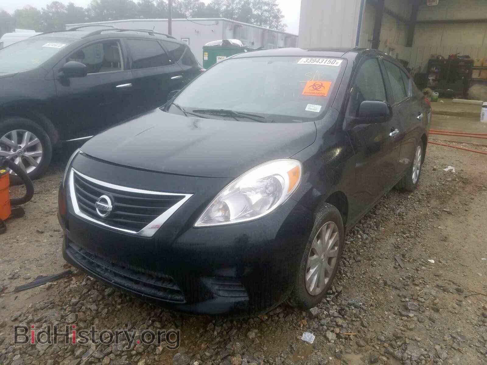 2012 NISSAN VERSA - VIN: 3N1CN7AP1CL901293 - Фото 2