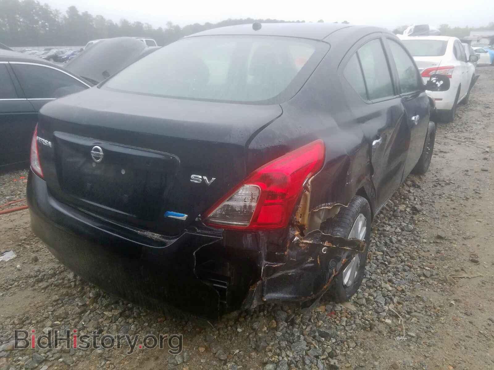 2012 NISSAN VERSA - VIN: 3N1CN7AP1CL901293 - Фото 4