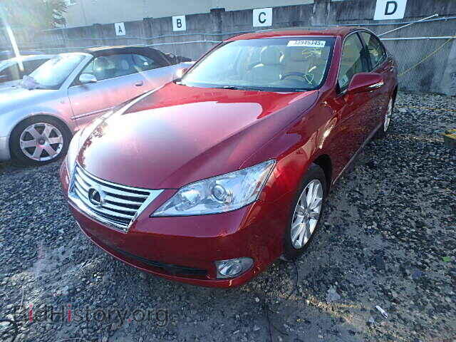 2011 LEXUS ES350 - VIN: JTHBK1EG9B2436009 - Фото 2