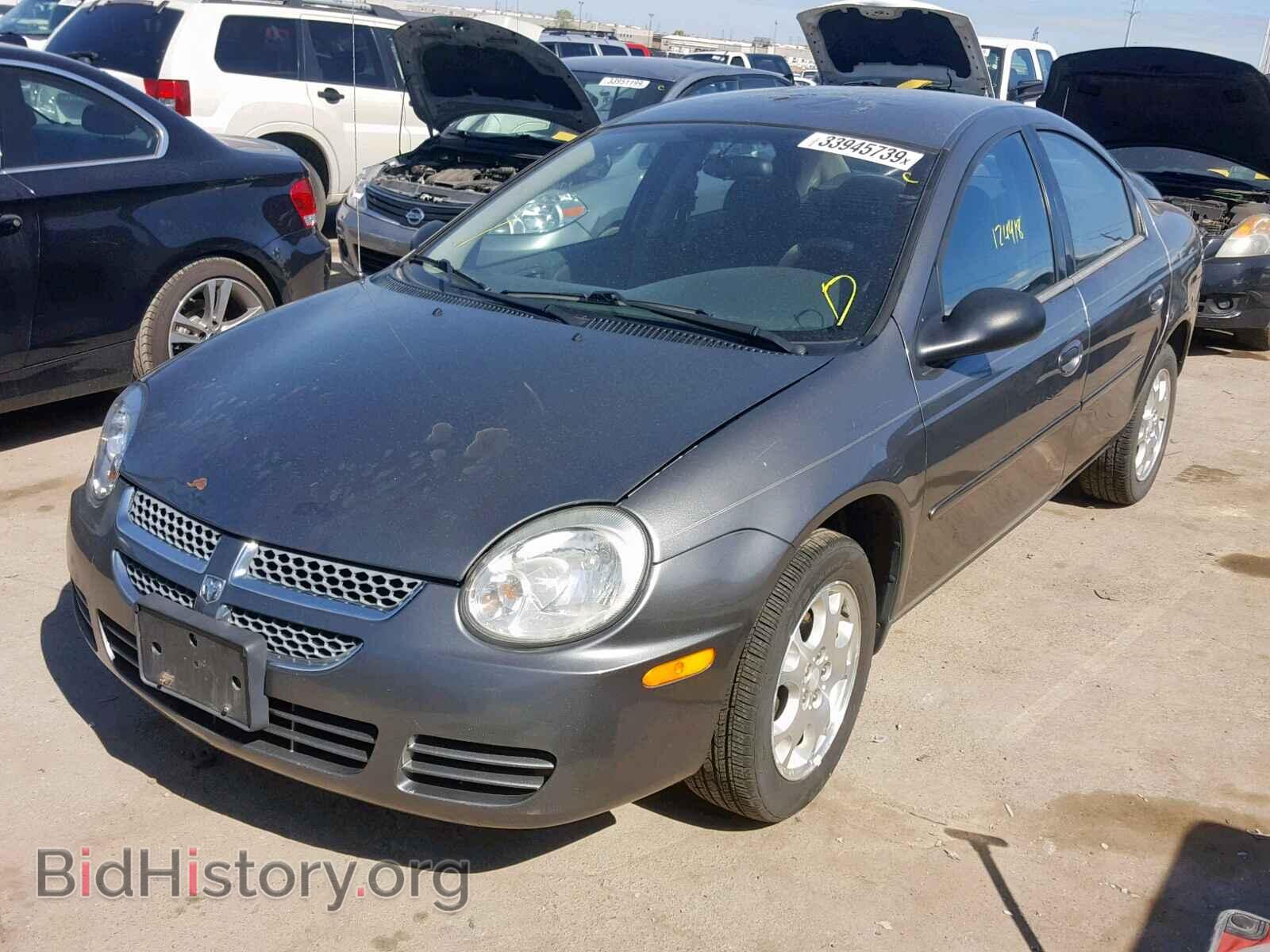 2005 DODGE NEON - VIN: 1B3ES56C95D193992 - Фото 2