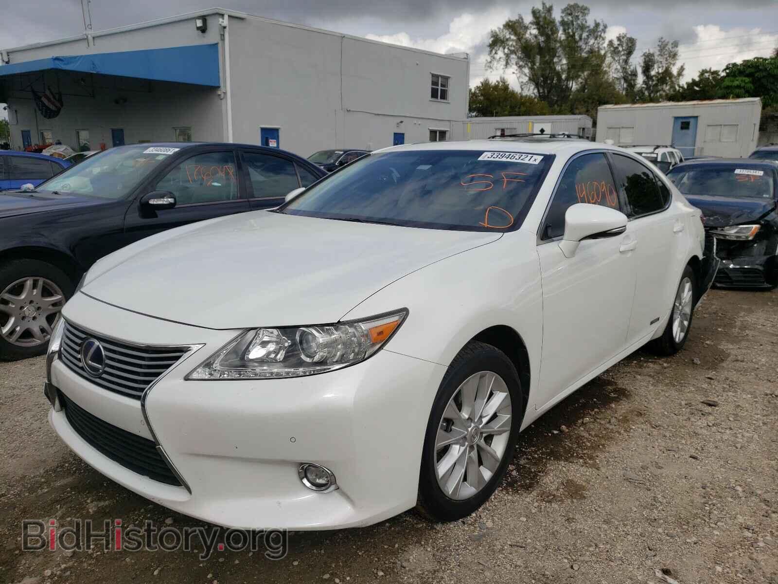 2014 LEXUS ES300 - VIN: JTHBW1GG6E2039847 - Фото 2