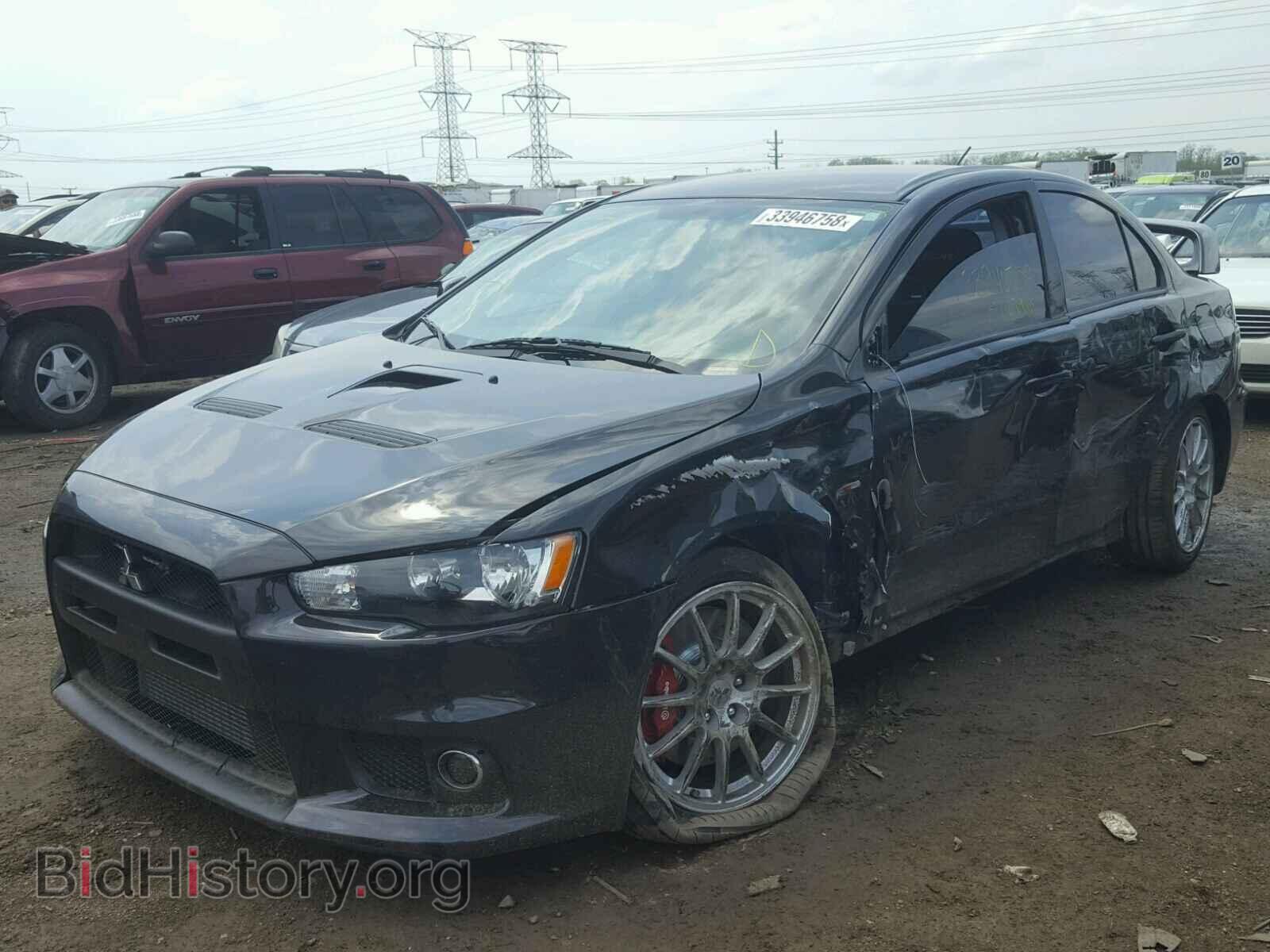 2013 MITSUBISHI EVO - VIN: JA32W8FV8DU012080 - Фото 2