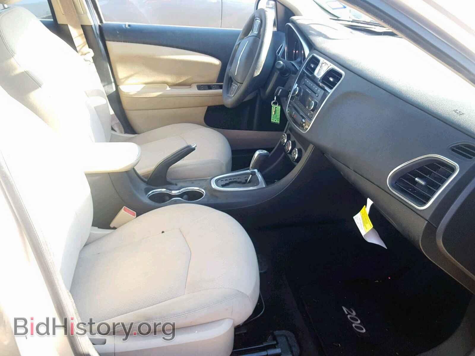 2013 CHRYSLER 200 - VIN: 1C3CCBAB6DN657043 - Фото 5