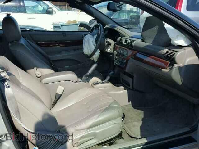 2001 CHRYSLER SEBRING - VIN: 1C3EL55U31N577376 - Фото 5