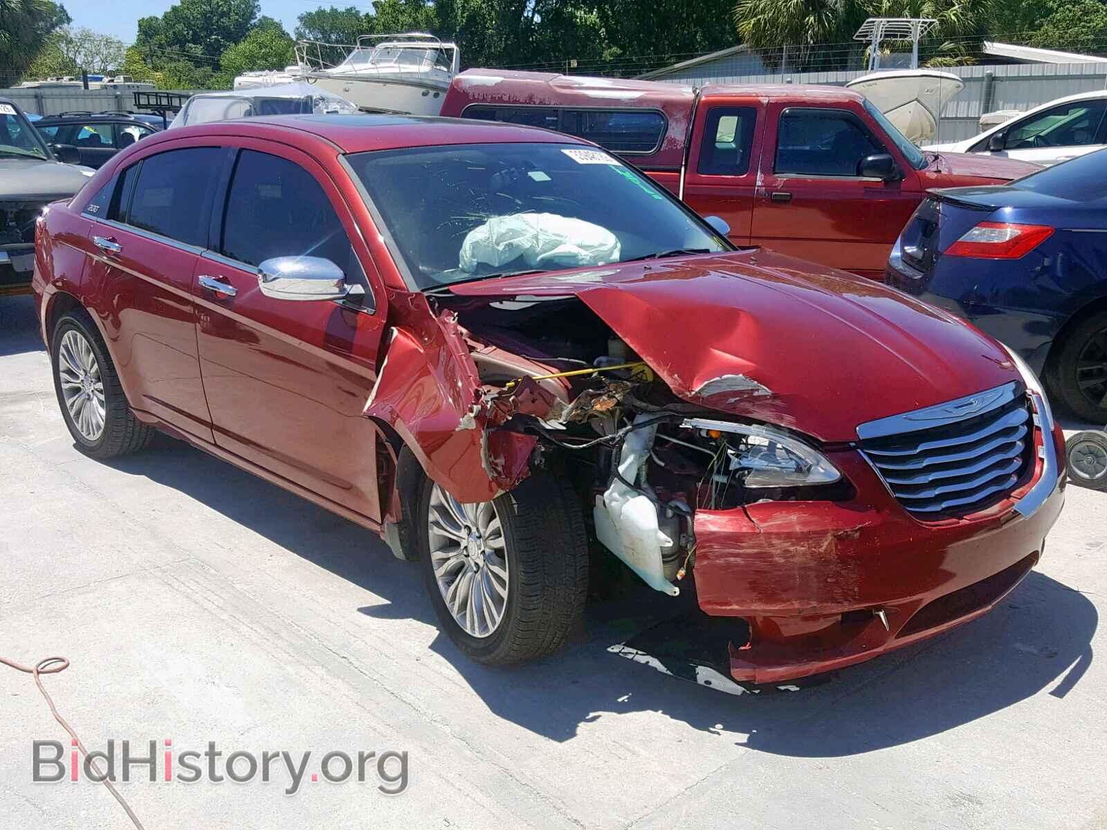 Фотография 1C3CCBCB1CN176564 - CHRYSLER 200 2012