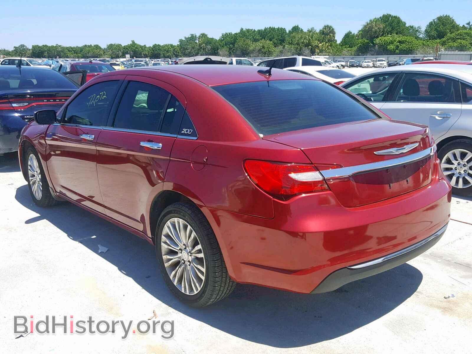 2012 CHRYSLER 200 - VIN: 1C3CCBCB1CN176564 - Фото 3