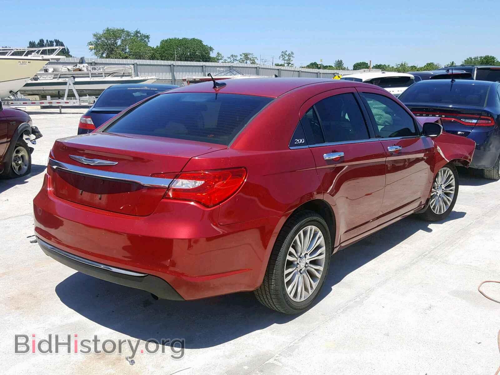 2012 CHRYSLER 200 - VIN: 1C3CCBCB1CN176564 - Фото 4