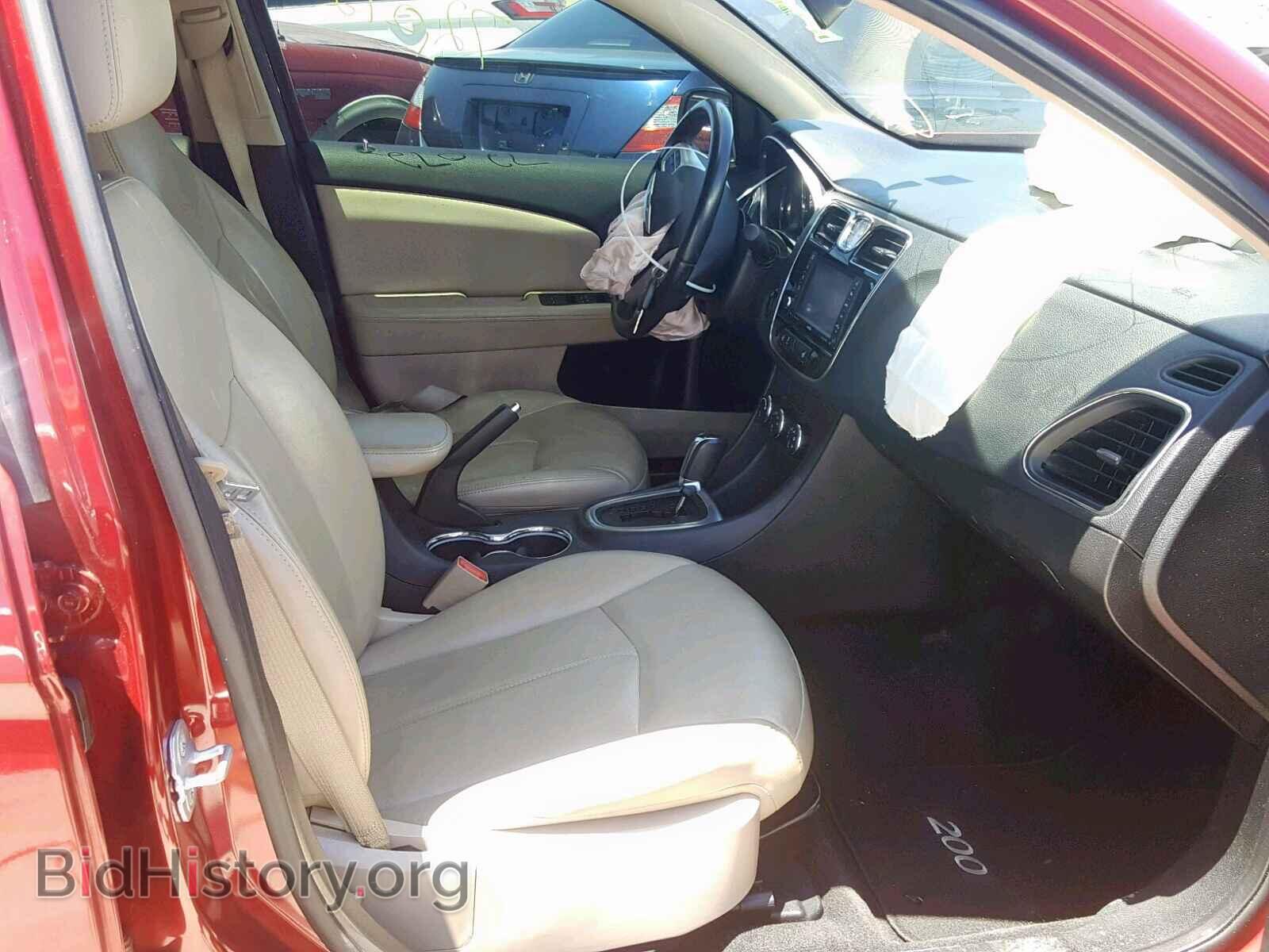 2012 CHRYSLER 200 - VIN: 1C3CCBCB1CN176564 - Фото 5
