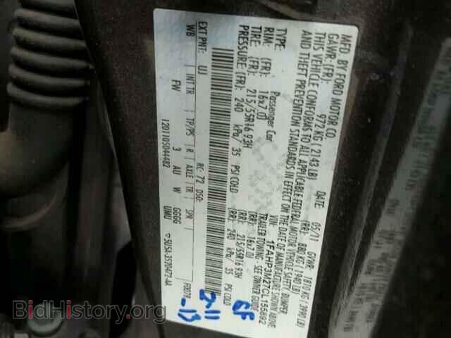 2012 FORD FOCUS - VIN: 1FAHP3M27CL155892 - Фото 10