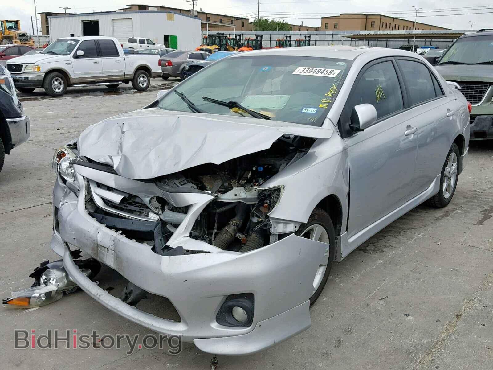 2011 TOYOTA COROLLA BA - VIN: 2T1BU4EE4BC594819 - Фото 2
