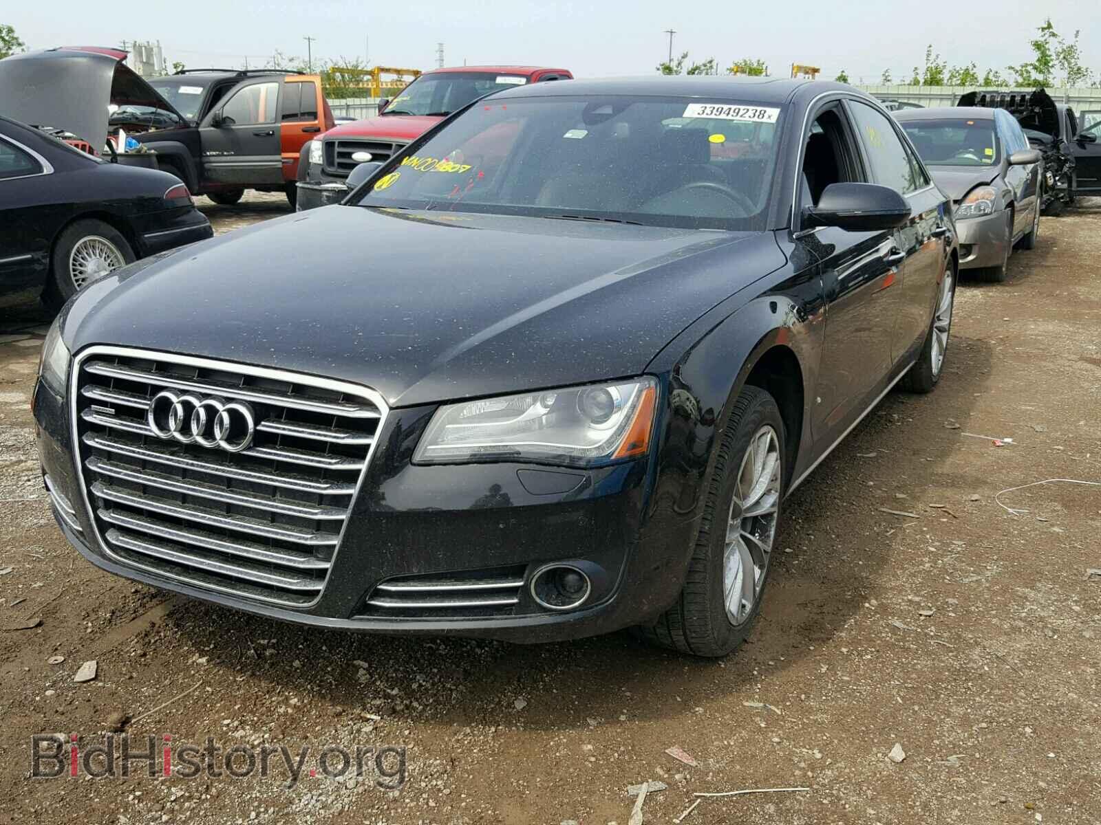 2012 AUDI A8 - VIN: WAURVAFD2CN004807 - Photo 2