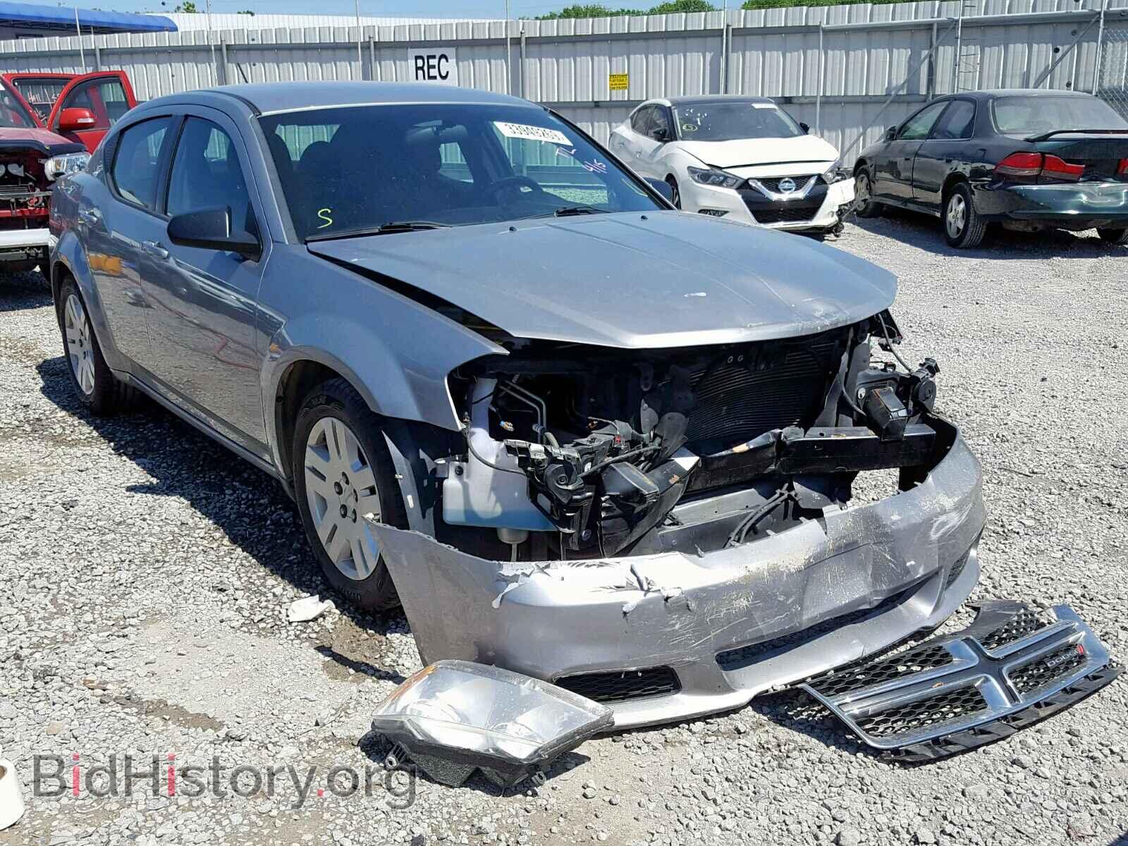 Photo 1C3CDZAB7EN145654 - DODGE AVENGER 2014