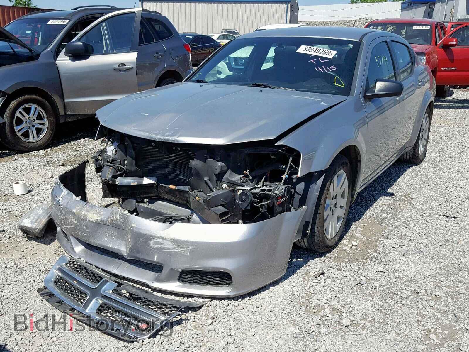 2014 DODGE AVENGER - VIN: 1C3CDZAB7EN145654 - Photo 2