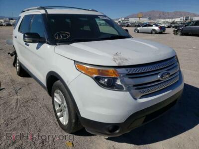 2013 Ford EXPLORER Explorer X, white — VIN 1FM5K8D85DGA63473, Copart