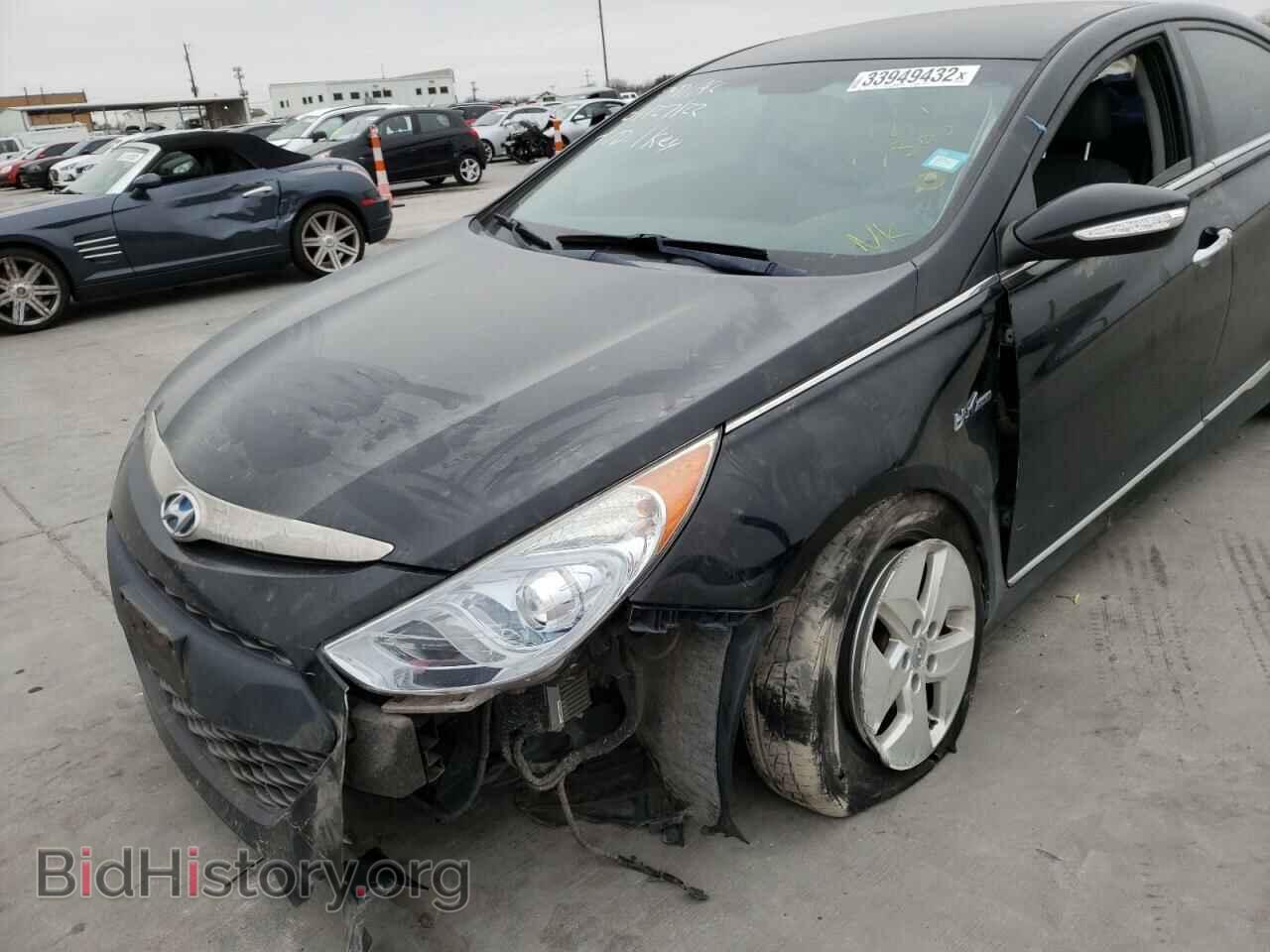 2012 HYUNDAI SONATA - VIN: KMHEC4A48CA058700 - Фото 9