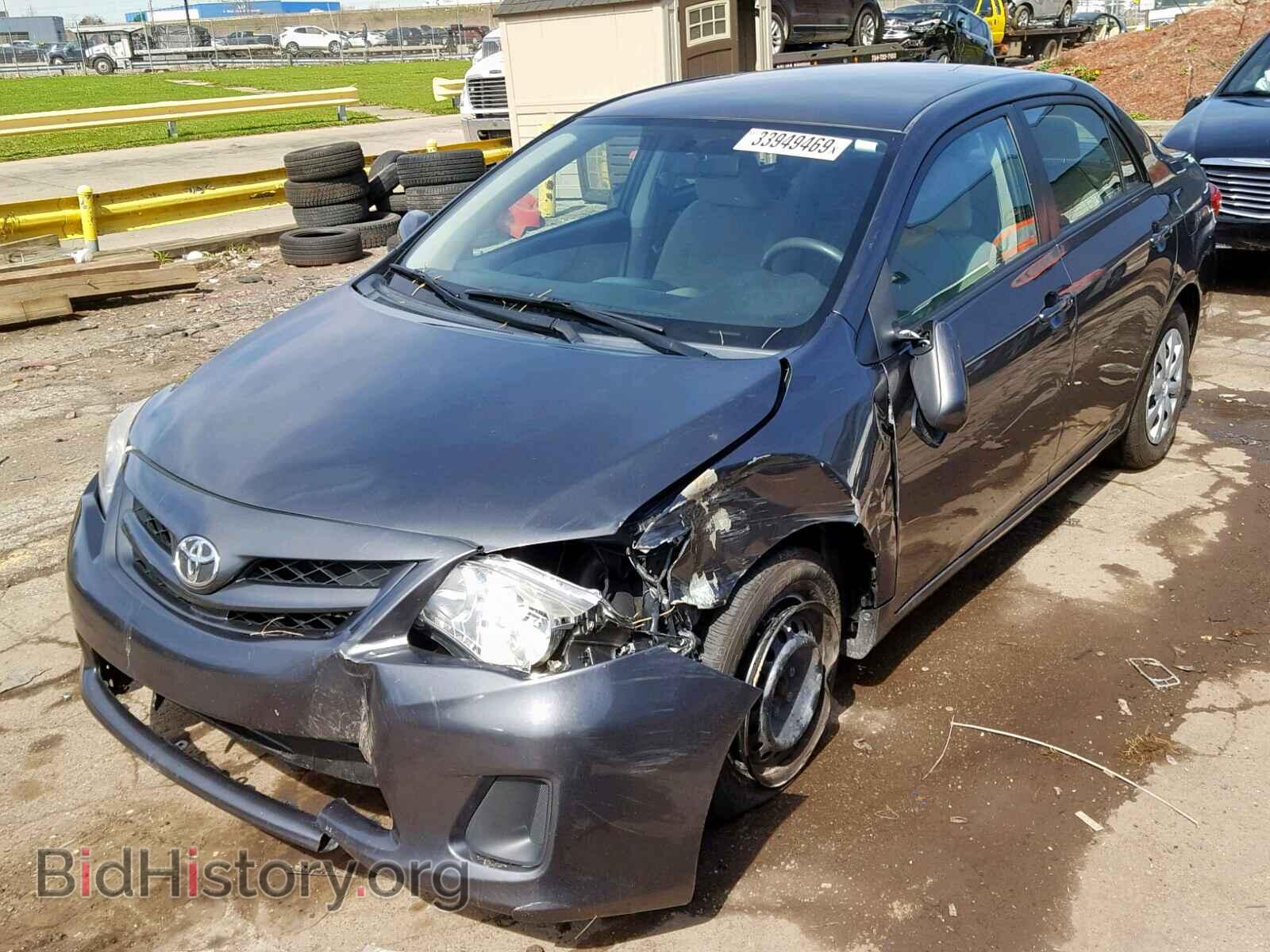 2011 TOYOTA COROLLA BA - VIN: 2T1BU4EE2BC638798 - Фото 2